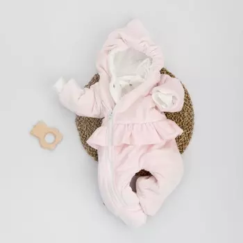 Комбинезон детский KinDerLitto «Леди», рост 68-74 см, цвет розовый