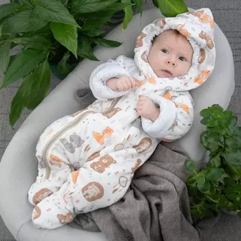 Комбинезон детский KinDerLitto «Новая фантазия. Охотники», рост 74-80 см