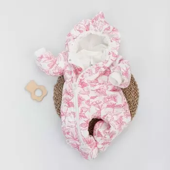 Комбинезон детский KinDerLitto «Новый ассорти. Бабочки», рост 62-68 см