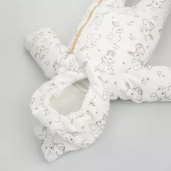 Комбинезон детский KinDerLitto «Новый ассорти. Зайки», рост 74-80 см