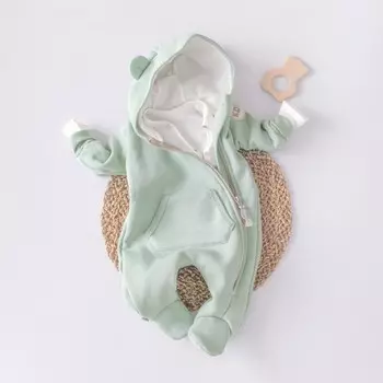 Комбинезон детский KinDerLitto «Пикколино-1», рост 74-80 см, цвет полынь