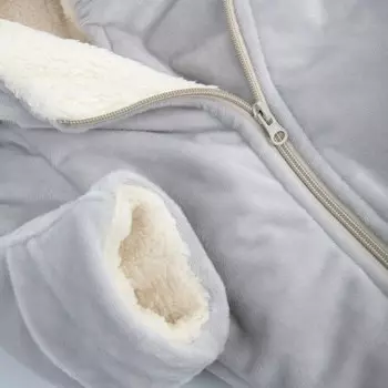 Комбинезон детский KinDerLitto «Веснушка», рост 62-68 см, цвет серый