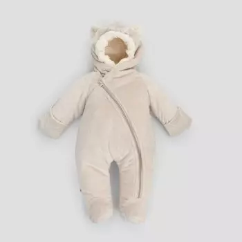 Комбинезон детский KinDerLitto «Веснушка», рост 62-68 см, цвет бежевый