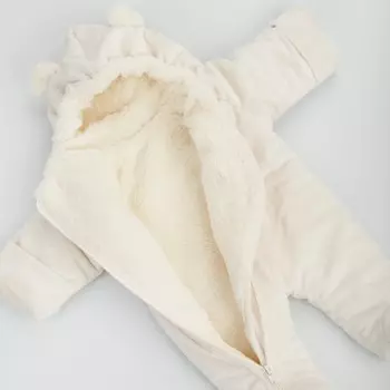 Комбинезон детский KinDerLitto «Веснушка», рост 68-74 см, цвет светло-бежевый