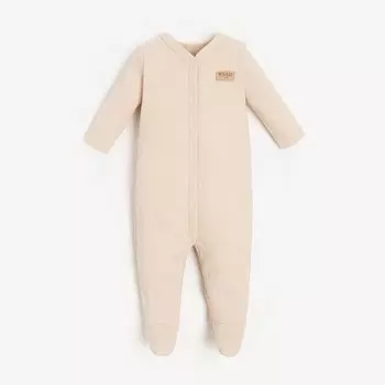 Комбинезон детский MINAKU, цвет бежевый, рост 74-80 см