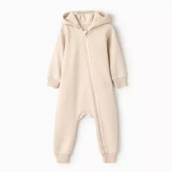 Комбинезон детский MINAKU, цвет бежевый, рост 86-92