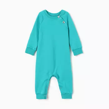 Комбинезон детский MINAKU цвет изумрудный, рост 86-92см