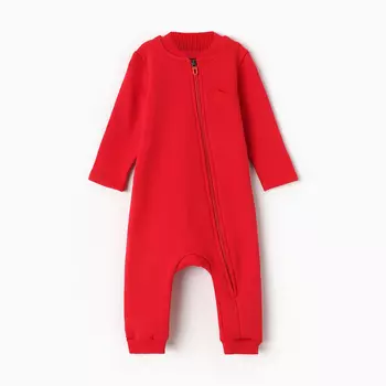 Комбинезон детский MINAKU цвет красный, рост 74-80 см