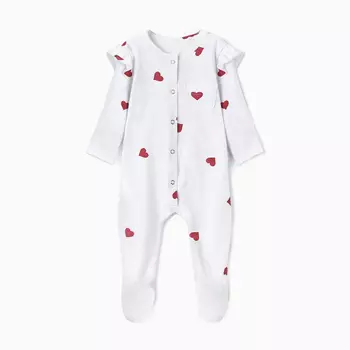 Комбинезон детский MINAKU, цвет молочный, рост 62-68 см