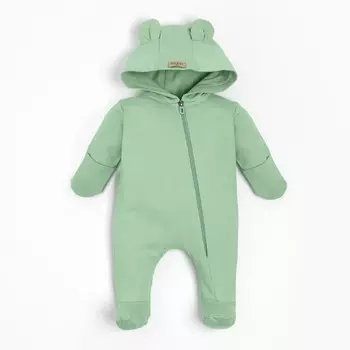 Комбинезон детский MINAKU, цвет зеленый, рост 74-80 см