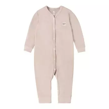 Комбинезон детский с открытыми ножками Basic, рост 62 см, цвет бежевый