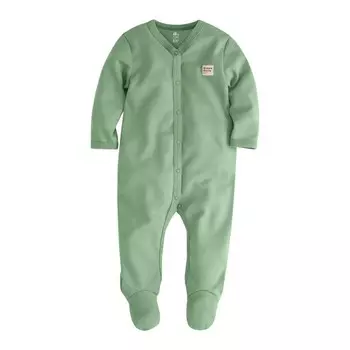 Комбинезон детский с закрытыми ножками Basic, рост 86 см, цвет зелёный