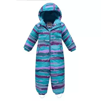 Комбинезон для девочки, цвет бирюзовый, рост 104 см