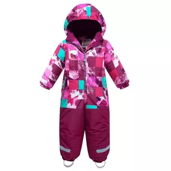 Комбинезон для девочки, цвет розовый, рост 122 см