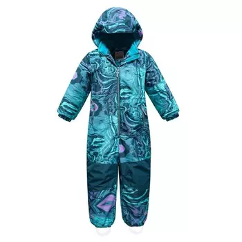 Комбинезон для девочки, цвет синий, рост 110 см