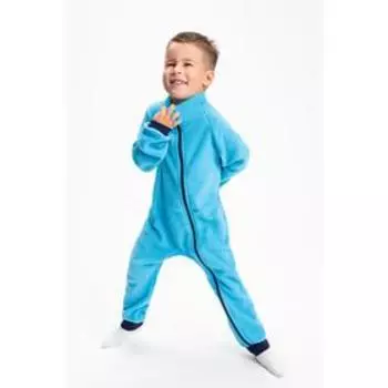 Комбинезон для мальчика, цвет голубой, рост 86-92 см (26)