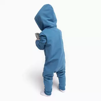 Комбинезон для мальчика, цвет керамик/машинка, рост 80 см