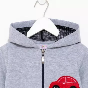 Комбинезон для мальчика, цвет серый, рост 68 см