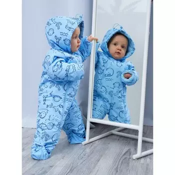 Комбинезон для мальчика, рост 56-62 см