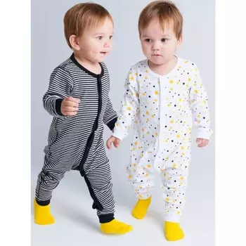 Комбинезон для мальчика, рост 74 см, 2 шт