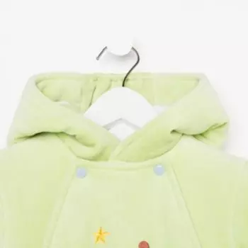 Комбинезон для мальчика, рост 74 см, цвет зелёный