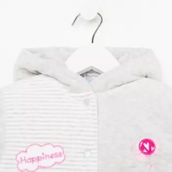 Комбинезон для мальчика, рост 80 см, цвет серый