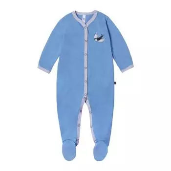 Комбинезон для мальчика "Солнышко", рост 86 см, цвет темно-голубой