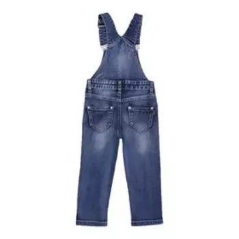 Комбинезон джинсовый для девочек, рост 86 см