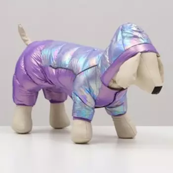 Комбинезон «Эфир», размер 12 (ДС 28, ОГ 38, ОШ 27 см), фиолетовый