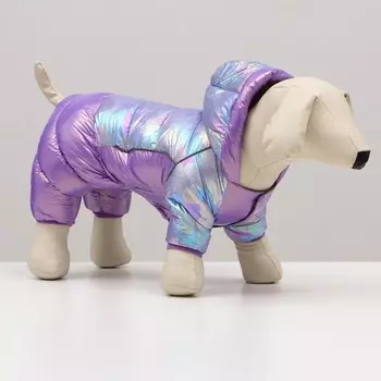 Комбинезон «Эфир», размер 16 (ДС 36, ОГ 46, ОШ 35 см), фиолетовый