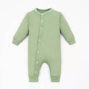Комбинезон Крошка Я, BASIC LINE, рост 86-92 см, цвет зелёный