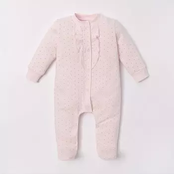 Комбинезон Крошка Я, цвет розовый, размер 28, рост 86-92см