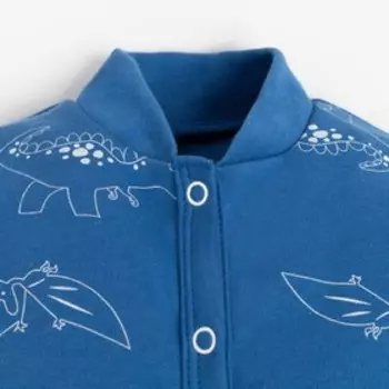 Комбинезон Крошка Я "Dino", рост 74-80 см, цвет синий