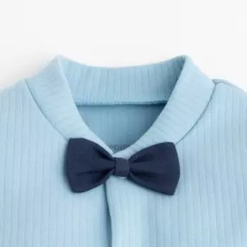 Комбинезон Крошка Я «Пижама», цвет голубой, рост 62-68 см