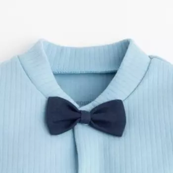 Комбинезон Крошка Я «Пижама», цвет голубой, рост 68-74 см