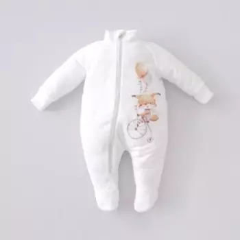 Комбинезон-поддёва детский KinDerLitto «Новые друзья. Лисичка», рост 56-62 см