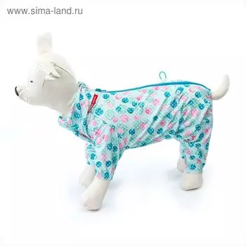 Комбинезон OSSO, сука, 20 (ДС 20см, ОГ до 36см, ОШ 12-20 см, ОТ до 32см), микс