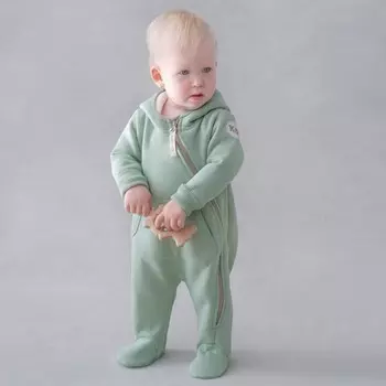 Комбинезон детский KinDerLitto «Пикколино-1», рост 68-74 см, цвет полынь