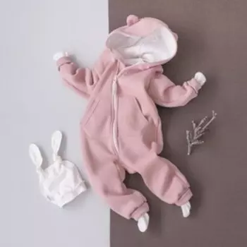 Комбинезон «Пикколино-2», рост 80-86 см., цвет розовая пудра