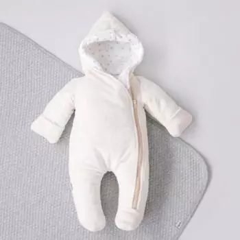 Комбинезон «Пломбир», рост 68-74 см., цвет молочный