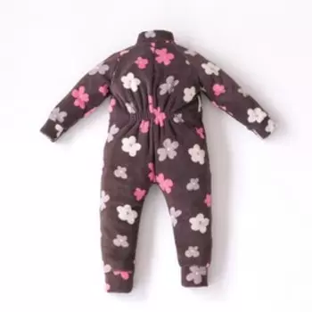 Комбинезон «Нежность», рост 74-80 см, цвет шоколад, открытый