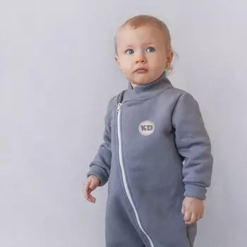 Комбинезон-поддева Topolino-2, рост 86-92 см, цвет серый