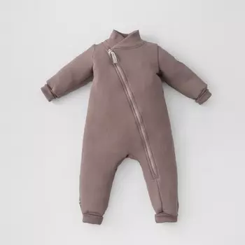 Комбинезон-поддёва детский KinDerLitto Topolino-2, рост 86-92 см, цвет шоколад