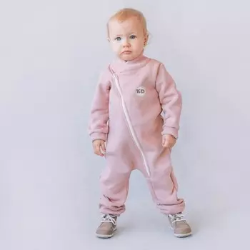 Комбинезон-поддёва детский KinDerLitto Topolino-2, рост 86-92 см, цвет розовая пудра