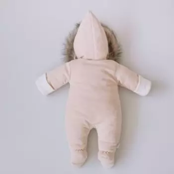 Комбинезон «Прованс», рост 62-68 см., цвет бежевый