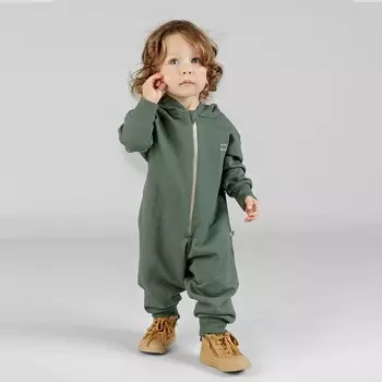 Комбинезон с капюшоном One love winter, рост 86 см., цвет хаки