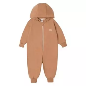 Комбинезон с капюшоном One love winter, рост 92 см., цвет светло-коричневый