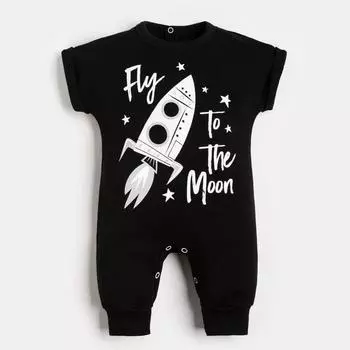 Комбинезон с коротким рукавом Крошка Я "Stylish boy" рост 68-74 см
