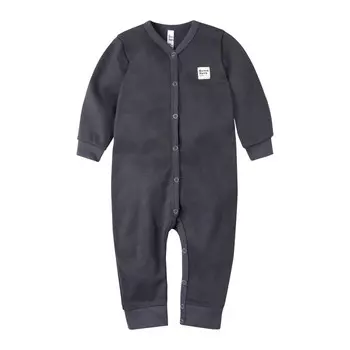 Комбинезон с открытыми ножками, рост 62 см, цвет графитовый