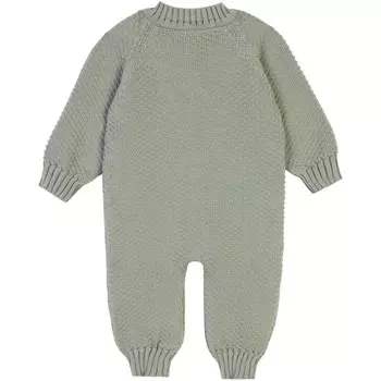 Комбинезон (с рисунком) для мальчика, цвет светло-фисташковый, рост 62 см